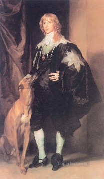 ジェームズ・スチュアート レノックス公爵とリッチモンドのバロック宮廷画家アンソニー・ヴァン・ダイク Oil Paintings